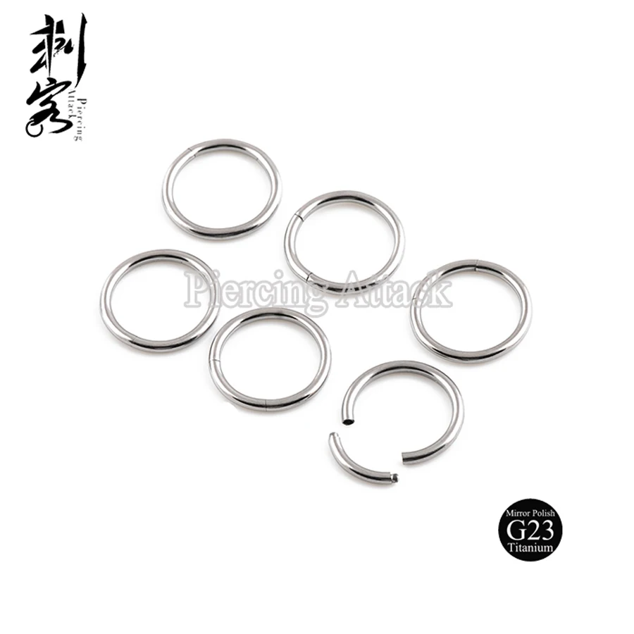 14 Gauge Mixed Sizes Anium Segment Captive Ring Sizes Anium Segment Captive Ring