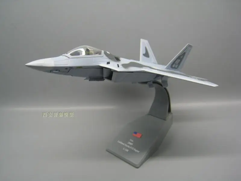 Амер 1/100 весы классические истребитель F-14 F-18 F-22 F-35 истребитель литья под давлением металлический армейский самолет модель игрушка для