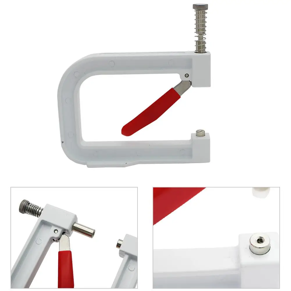 

Manual Nailed DIY Non-porous Pearl Hand Presser Machine Includes Pearls And Pins For DIY Repair Knitting Lace Hat Tools