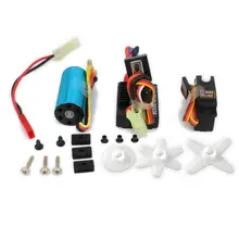 17g Servo Kv4800 Brushless Motor Speed Controller ESC For Rc Car Airplane Boat Aquacraft Edf Hsp