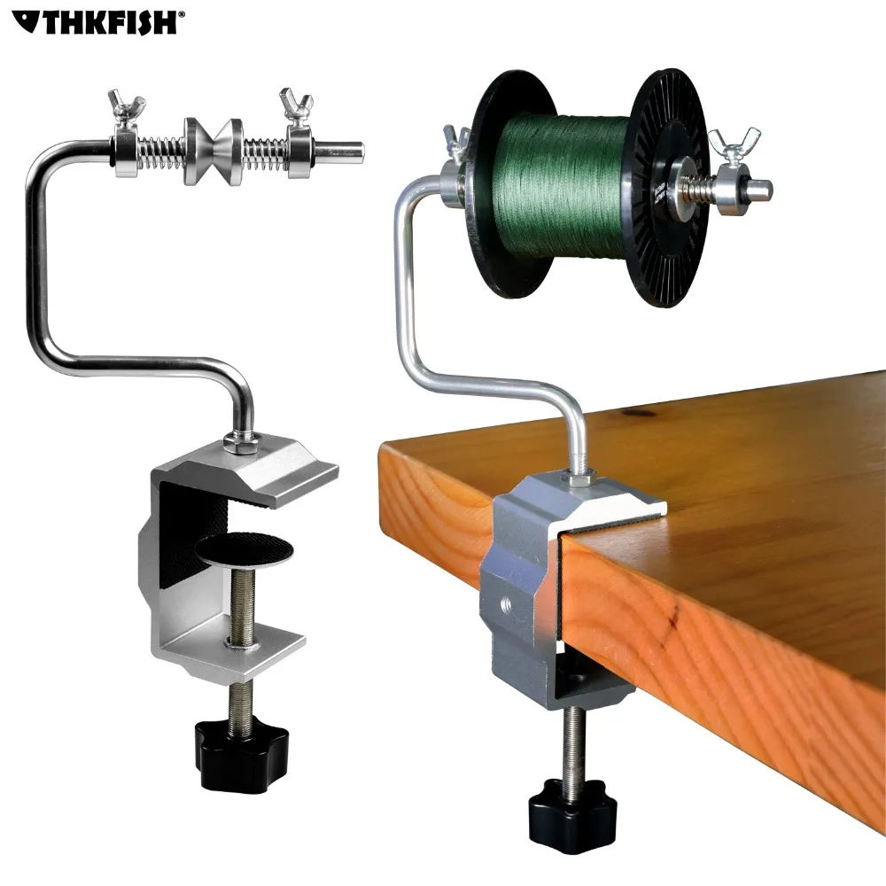Portable Aluminum Stable Fishing Line Winder Line Spool Spooler System