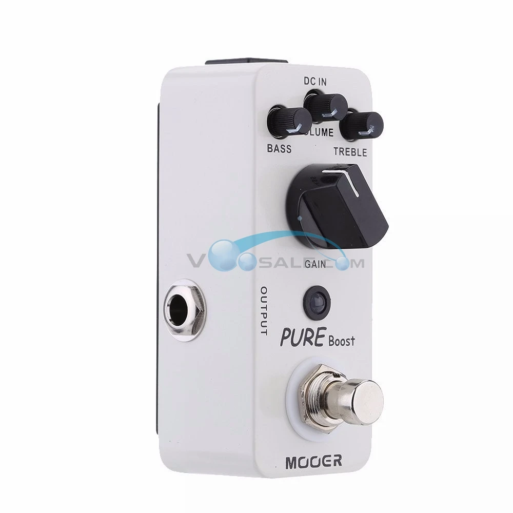 Mooer Pure Boost Clean Booster Electric Guitar Effect Pedal Nice