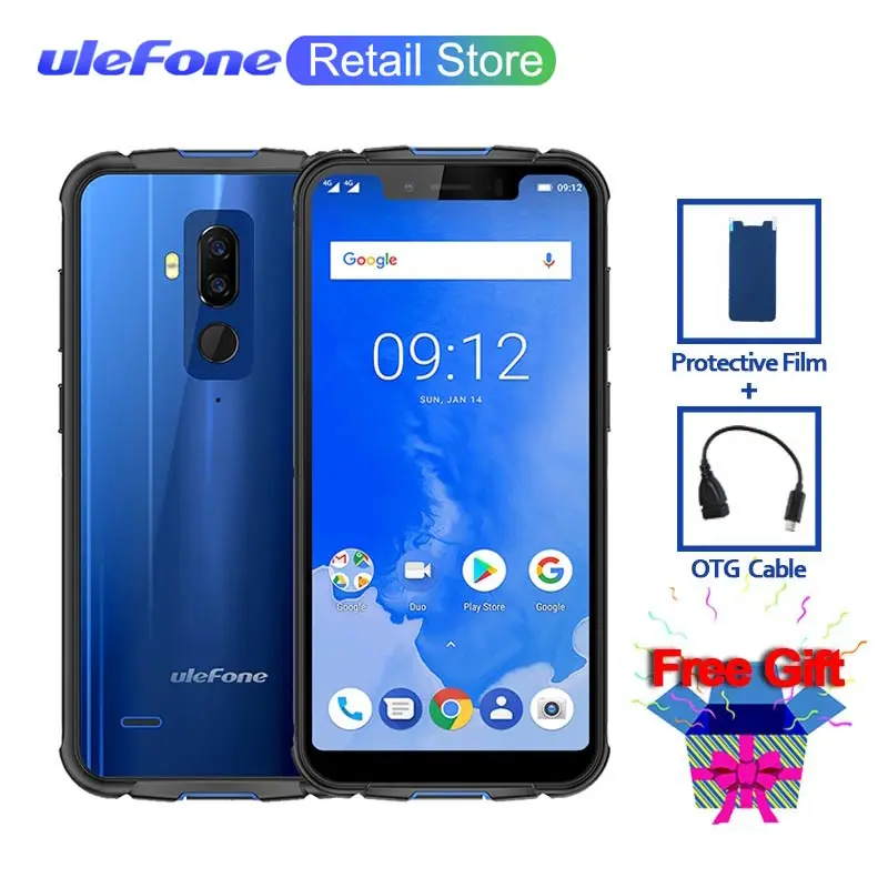 Ulefone Armor 5 IP68 Водонепроницаемые 4G мобильные телефоны 85 &quot19:9 Нотч экран MTK6763
