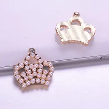 

(J0538) 23mmx23mm rhinestone metal button,flat back,silver or light gold plating,ivory or pure white pearl