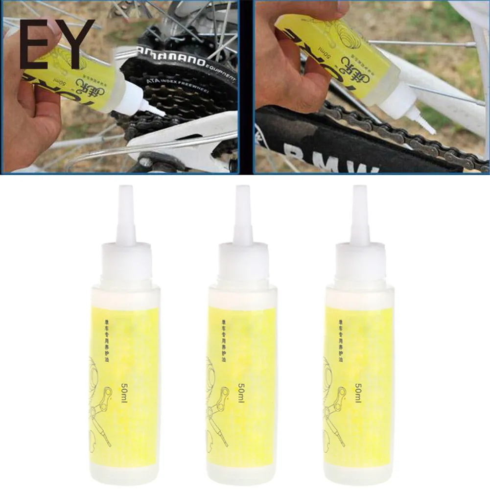 Flash Deal 50ml Bicycle Chain Lube Lubricating Oil Cycling Cleaner Lubricant Bike Clean And Repair Tools Bicycle Accessories 10