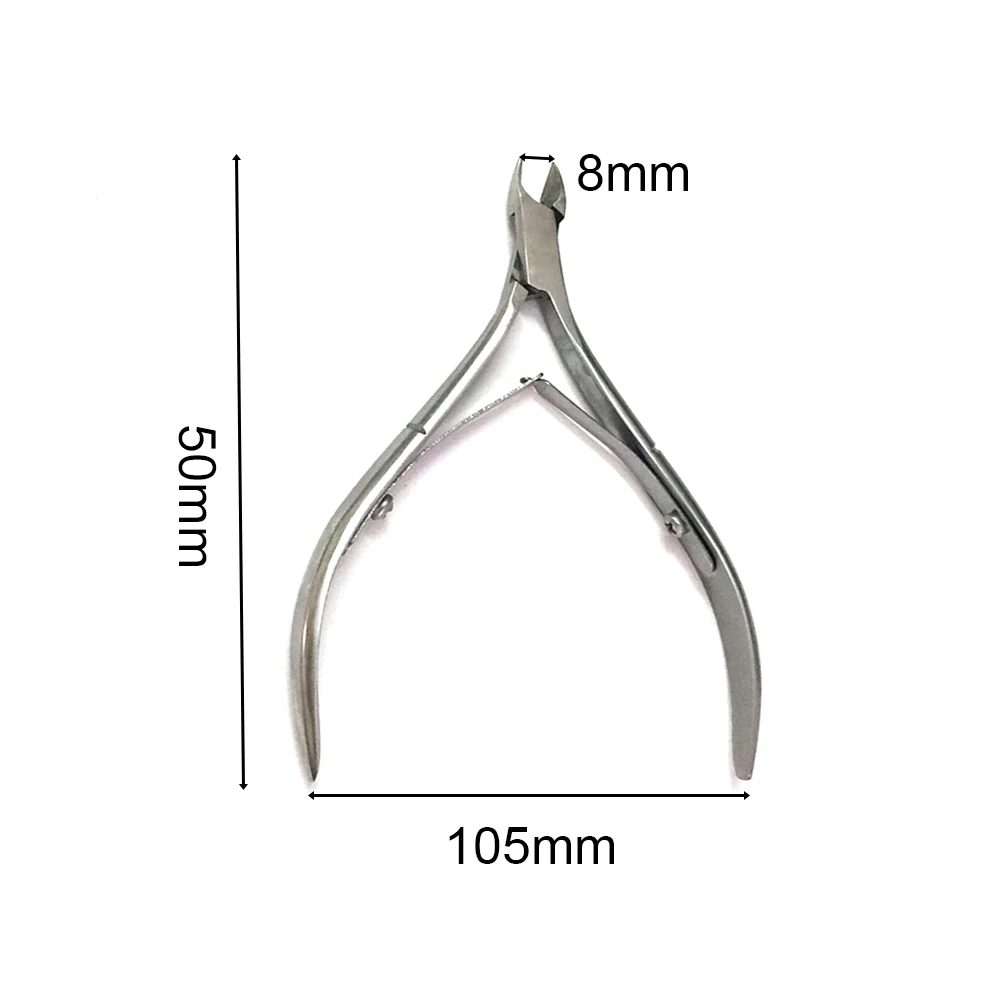 Профессиональный ногти на руках, ногти на ногах ножницы для кутикулы обрезки Нержавеющая сталь маникюрные ножницы резак ножницы для кутикулы плоскогубцы Маникюр Tool4