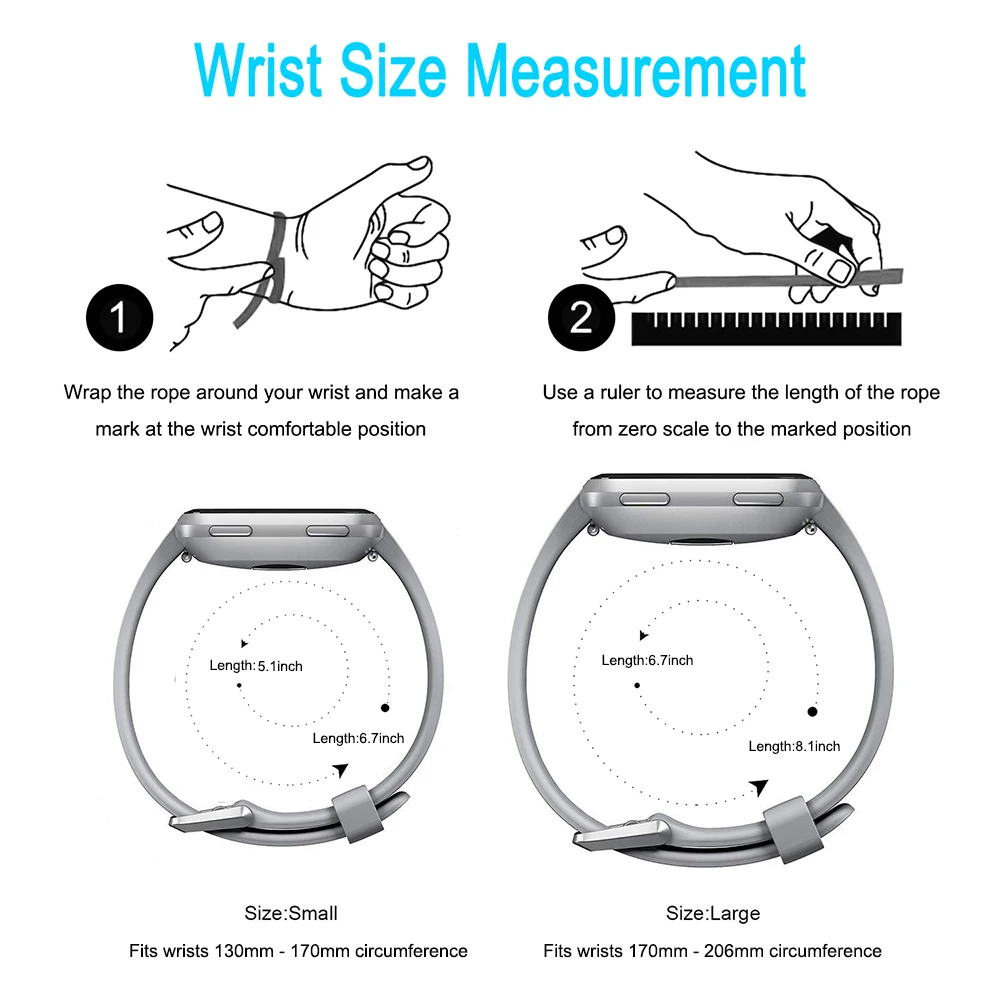 for fitbit versa size
