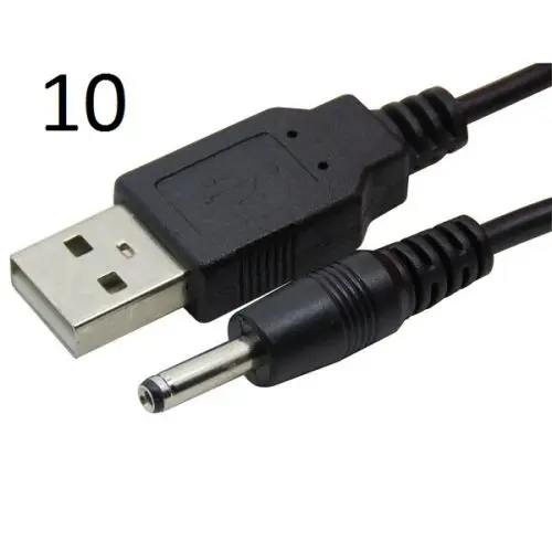 10 шт./лот USB 2 0 Тип A штекер до 3 5 мм питания постоянного тока Цилиндрический разъем