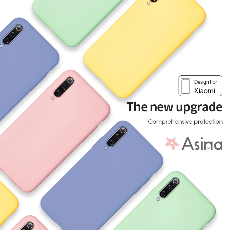 

Case For Xiaomi Redmi Note 7 Case Officia Original Liquid Silicone Case For Xiaomi Mi 9 SE Redmi Note 5 Mi 8 Lite Case Upgraded
