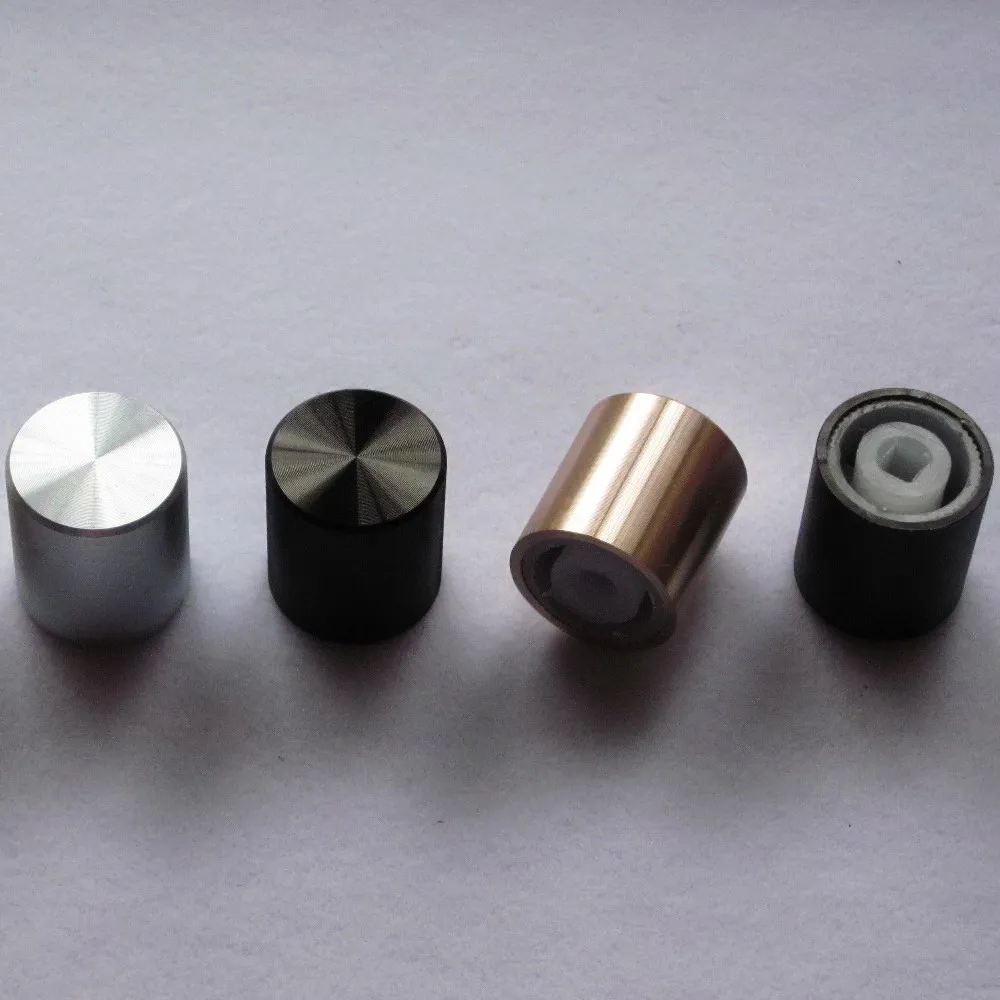 8pcs power knob 15*17mm switch cap Headphone amplifier knob Chassis