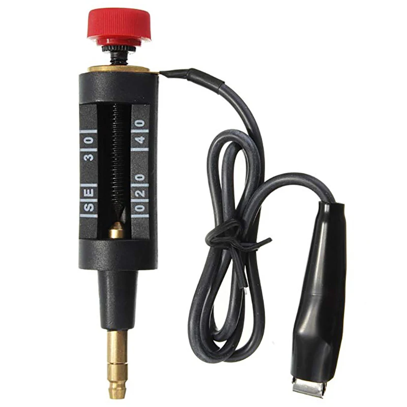 

Spark Plug Tester Adjustable Ignition System Coil Tester Coil-on Plug Ignition Spark Circuit Tester Autos Diagnostic Test Tool