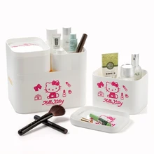 Японский прозрачный настольных косметика отдельные коллекцией разное бланка пластиковые туалетный столик туалетный ящик