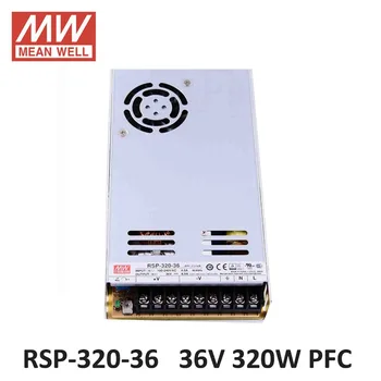 

Meanwell 36V 8.9A PFC led power supply RSP-320-36 Switching Power Supply Driver for LED Strip AC 86-264V Input to DC 36V UL CE