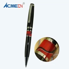 Новое поступление MB стильная шариковая ручка с красным акриловым средним кольцом Канцелярские Товары для офиса и школы черная Шариковая ручка для рекламных подарков