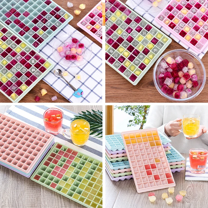 96 сеток кубики льда Силиконовые формы для мороженого DIY летние кухонные