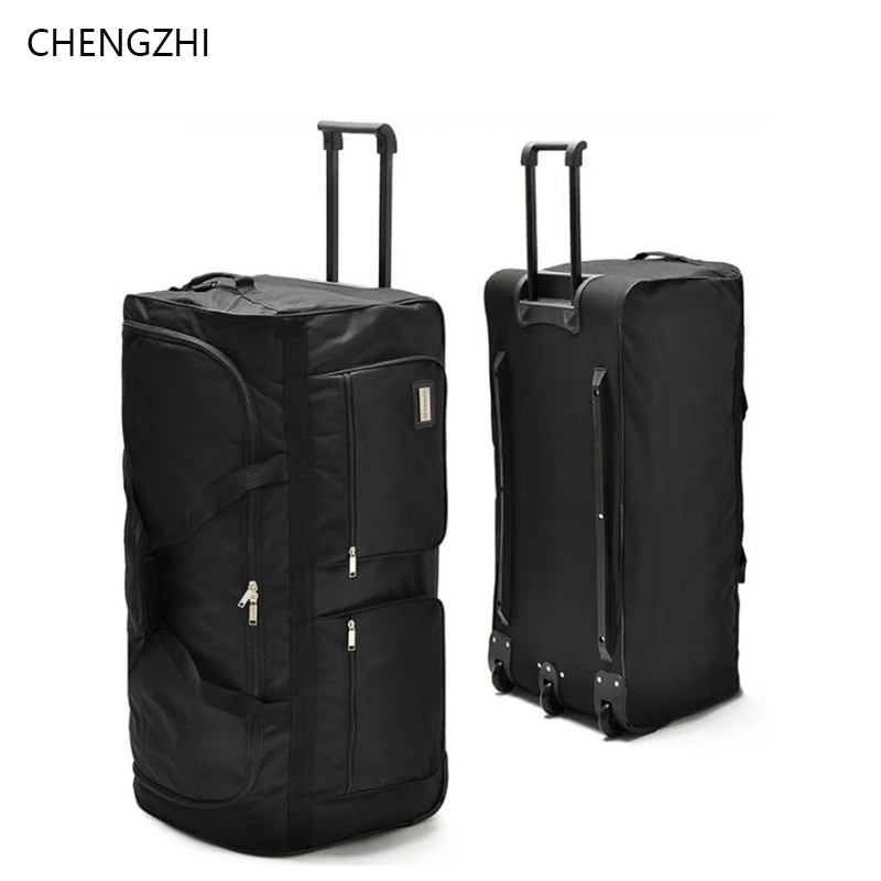 Carrylove 32"40" Inch Waterproof Large Capacity Luggage Big Trolley Bag