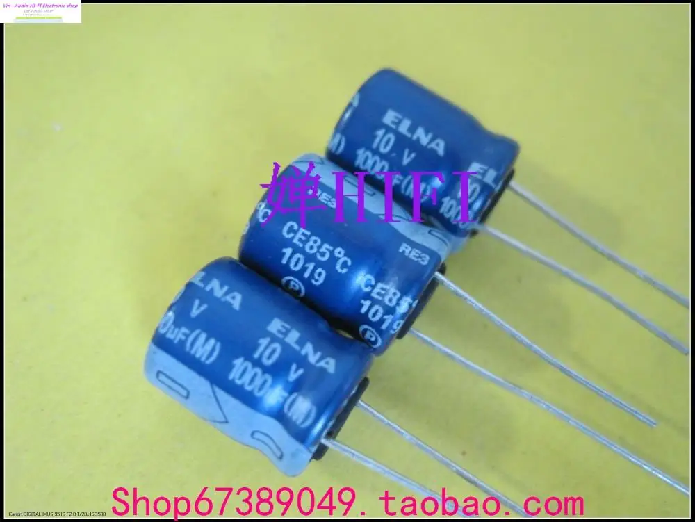 2018 Black Limited Electrolytic Capacitors Kit 50pcs New Elna Ina Robe For Audio Capacitor 10v1000uf Re3 10x12.5 Free Shipping |