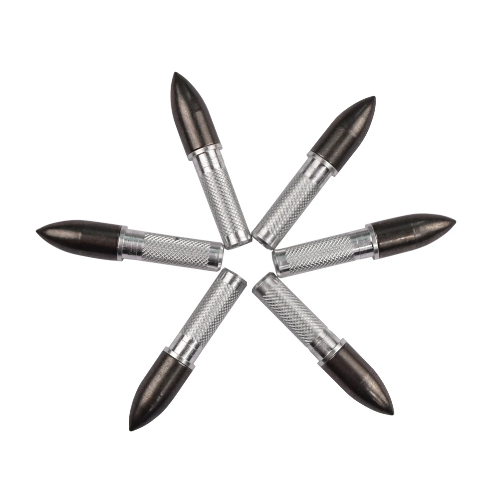 

Free shipping 20 Pcs 100 grain Arrow head Archery Target Point for Archery Bow Outdoor Hunting Shooting