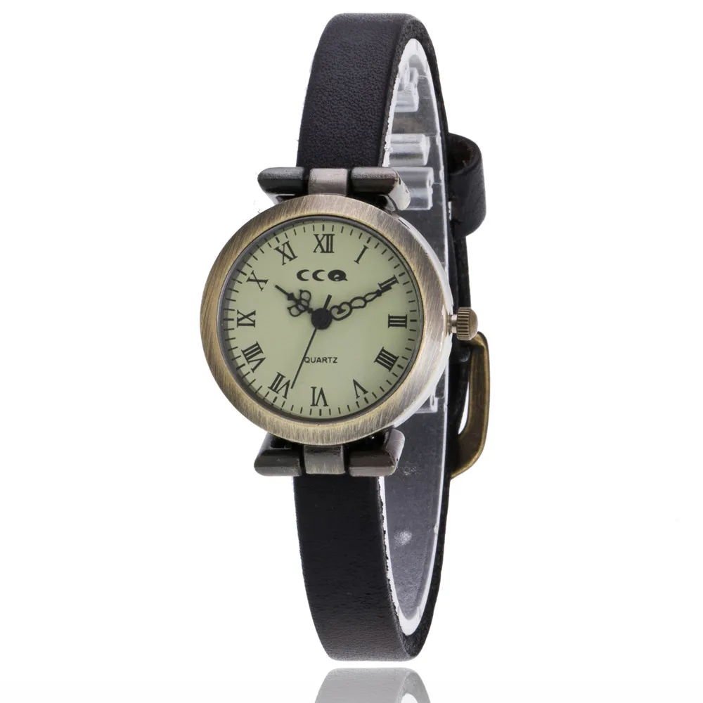 Reloj mujer Roma винтажные часы-браслет из коровьей кожи повседневные женские наручные часы Роскошные Кварцевые часы Relogio Feminino дропшиппинг