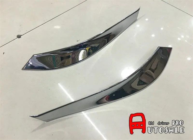 NEW-For-TOYOTA-RAV4-2016-ABS-Chrome-Rear-Bumper-Corner-Protector-Cover-Trim-2pcs
