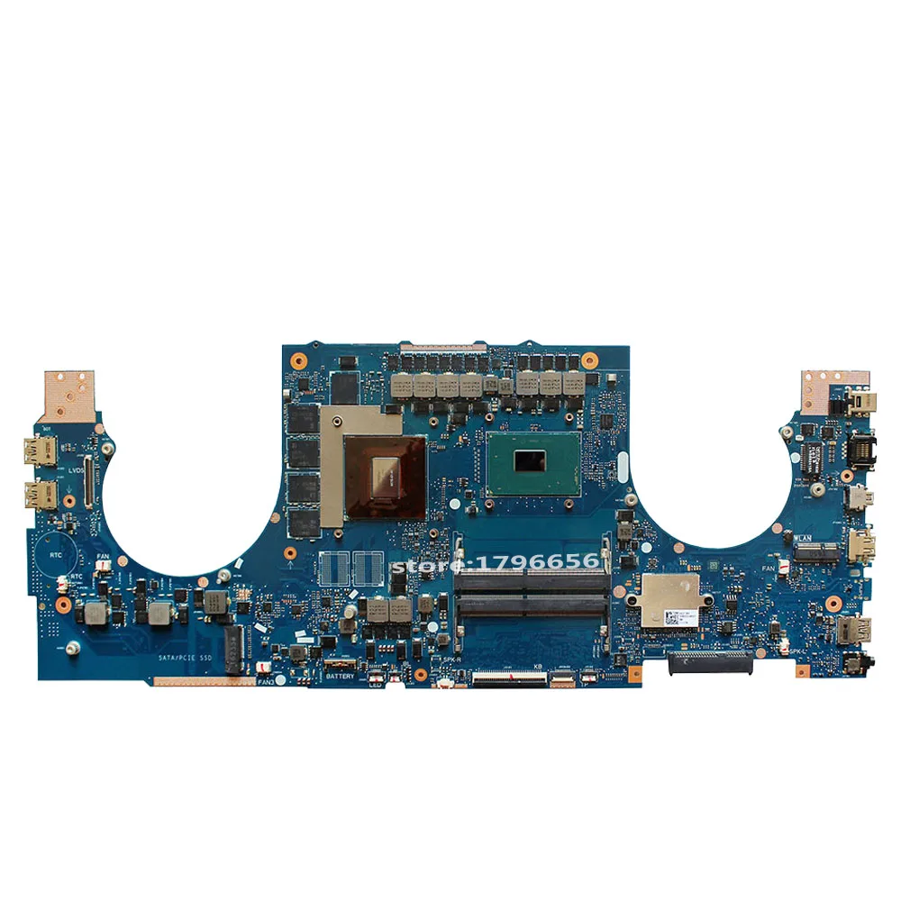  laptop Motherboard For ASUS GL702VMK GL702VM GL702VSK GL702VS Mainboard I7-7700HQ i5-7300HQ (V3G) e