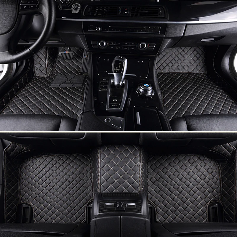 Interior Accessories Custom Car Floor Mats For Skoda Octavia