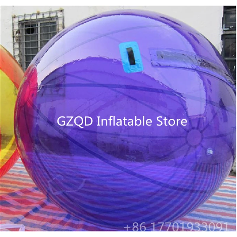 Summer Hot Selling Roll Inside Inflatable Water Walking Ball Inflatable Human Zorb Hamster Balloon Running Water Bubble Ball