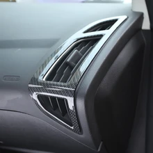 Three styles of ABS Air Conditioning Vent Sequins Air Conditioner Vents Sticker for Ford Focus 3 4 2012 2013