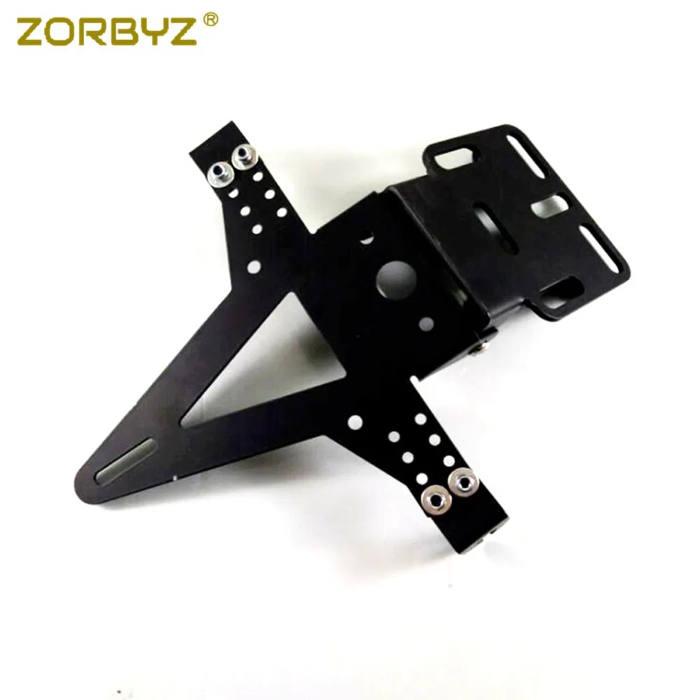 ZORBYZ мотоцикл черный задний светильник крепление номерной знак кронштейн