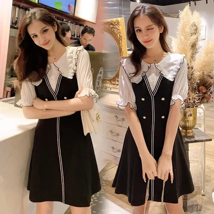 Повседневное платье с бантом на шее женское вечернее облегающее летнее