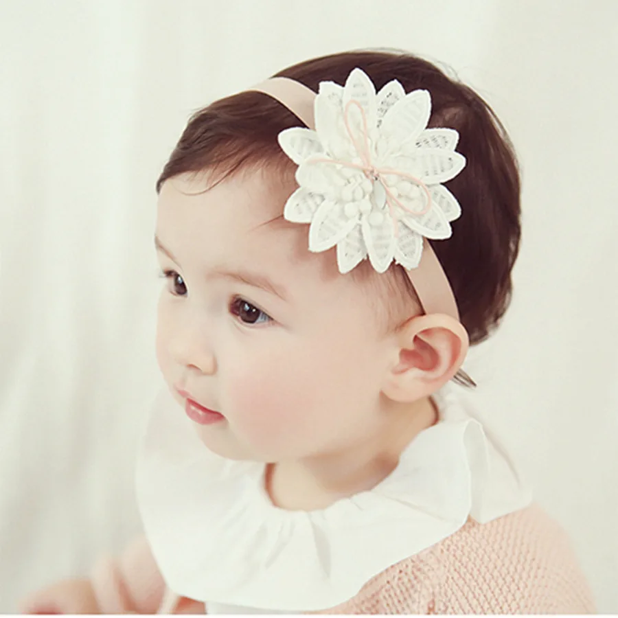 

Flower Baby Headband Newborn Girl Beauty Forever Princess Hair Accessories Infant Turban Headbands for Girls Toddler Headwrap
