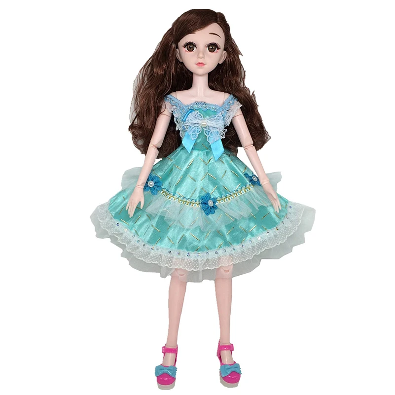 60 см 20 подвижных суставов белая кожа Bjd куклы платье принцессы игрушки для девочек 3D глаза одежда Обувь Аксессуары BJD кукла игрушка для девочек