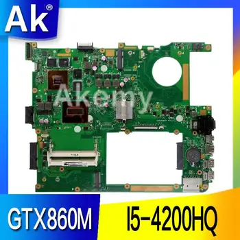 

AK G771JM Laptop motherboard for ASUS G771JM G771JW G771J G771 Test original mainboard I5-4200HQ GTX860M