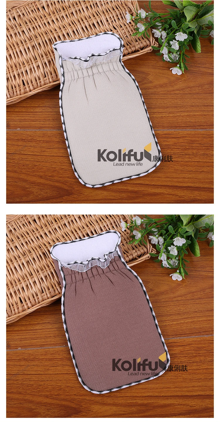Kolifu 1 шт. мяч для ванной губка для душа тело Чистящая сетка Нейлоновая губка богатые пузырьки тела Loofah массажный Душ скруббер KLF035