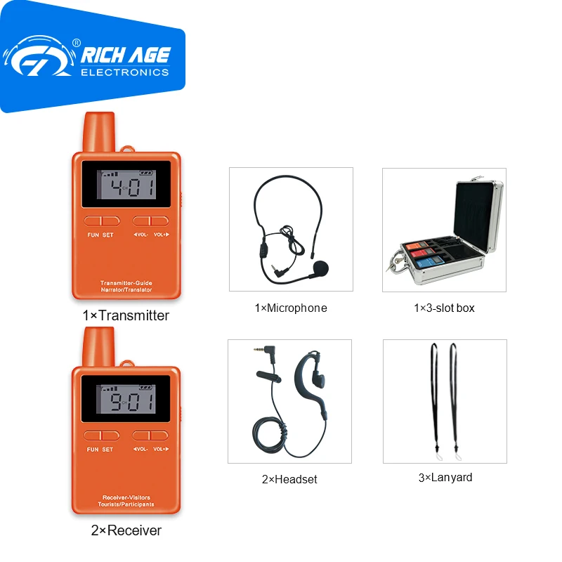 RichiTek One Way Audio Guide System Earphone 1