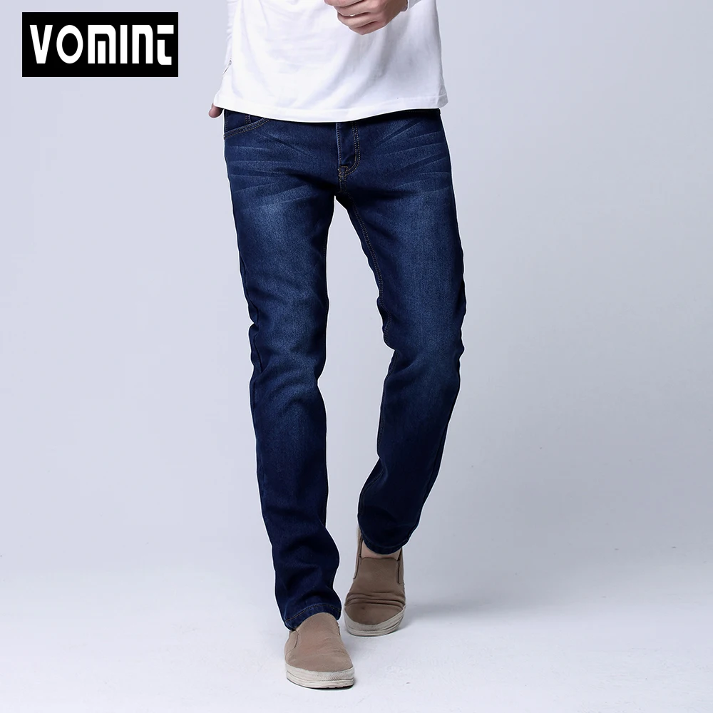 Hot sale Winter Warm Men Slim Straight Jean Casual Thicken Flannel Fleece Jean Elastic Wash Jean Big Size 29-40 S6WJ023 Hot sale Winter Warm Men Slim Straight Jean Casual Thicken Flannel Fleece Jean Elastic Wash Jean Big Size 29-40 S6WJ023