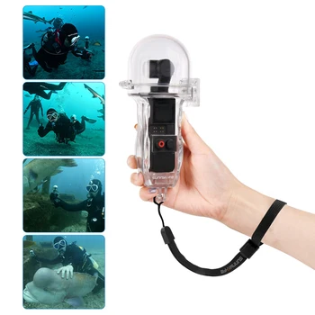 

New DJI Osmo Pocket Dive Case Housing Waterproof Case Protective Diving Case Shell 60M Depth Camera Osmo Pocket Accessories