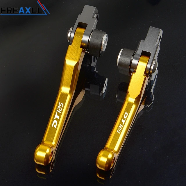 For Yamaha DT125 DT 125 1987-2005 2004 2003 2002 2000 Motorbike Levers Motorcycle Pivot Dirt Bike Brake Clutch Handles Levers DT125 87-05