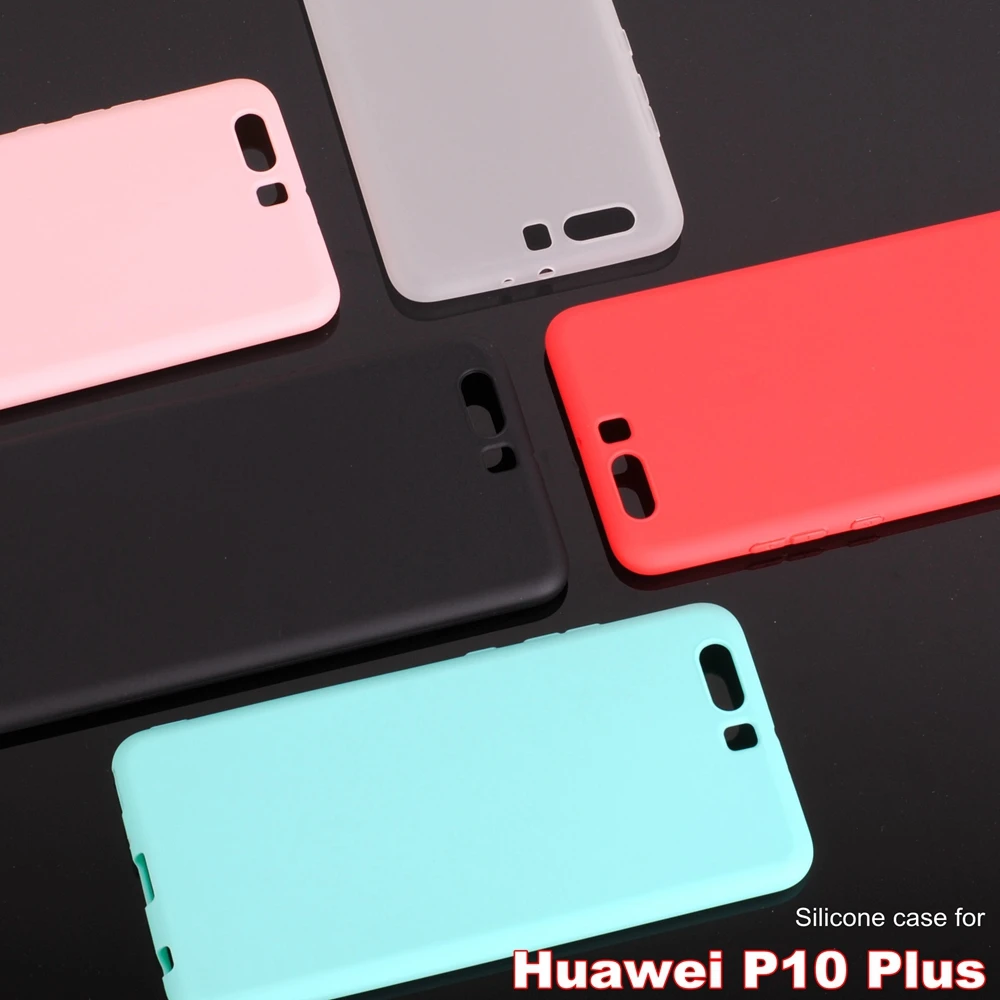 

Huawei P10 plus case cover Soft silicone case for Huawei P10 plus 5.5" Micro matte surface Non-slip Anti-fingerprint