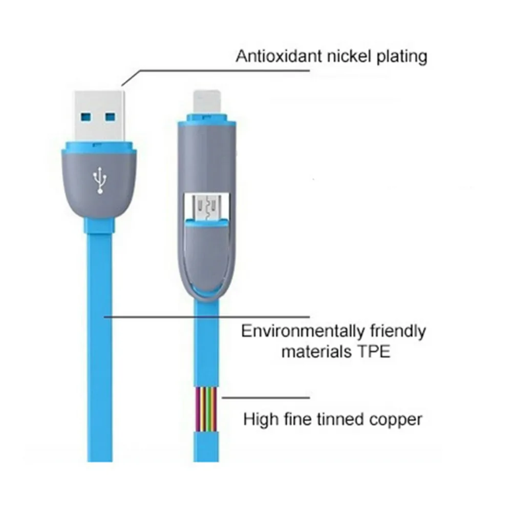 2 в 1 Выдвижной 2а USB кабель для зарядки для iPhone X XR XS max 8 7 IOS 12 микро Android кабель для передачи данных для samsung huawei P20
