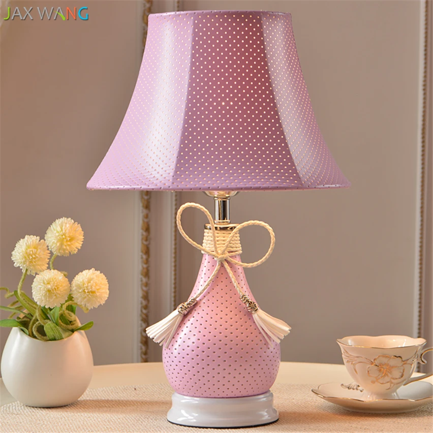 Modern Creative Table Lamp Leather Lampshade Desk Lights for Living