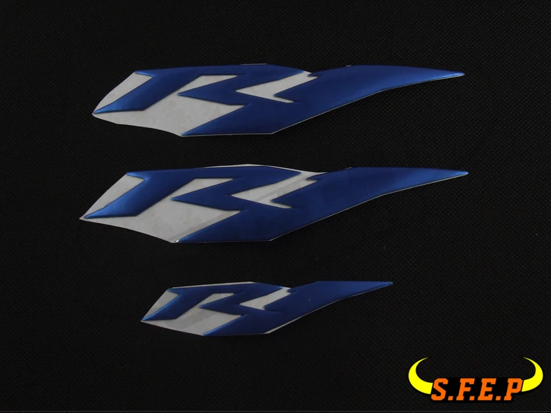 Наклейки на Мотоцикл 3D R1 декоративные наклейки наклейка чехол для Yamaha значок с