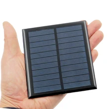 1pcs x 5.5V 1W Solar Panel Portable Mini Sunpower DIY Module Panel System For Solar Lamp Battery Toys Phone Charger Solar Cells
