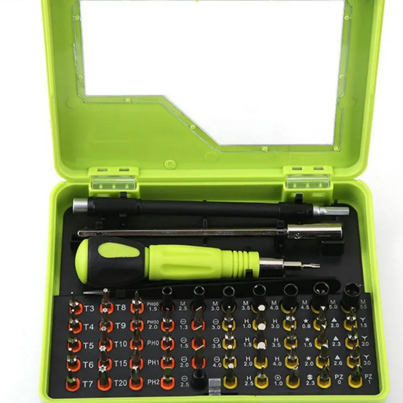 

53 in 1 Multi-purpose Precision Magnetic Screwdriver Sets Electrical Household Hand Tools Set for Phone PC Repair