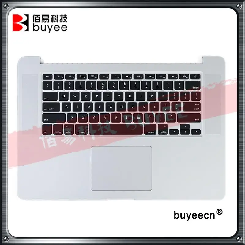 Оригинальный 15 ''A1398 Topcase US клавиатура подсветка + трекпад батарея в сборе для