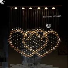 romantic couples Upscale atmosphere modern chandelier minimalist bedroom lamp crystal chandelier living room lights