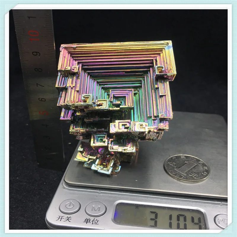 

Bismuth Crystals 310g Bismuth Metal crystal
