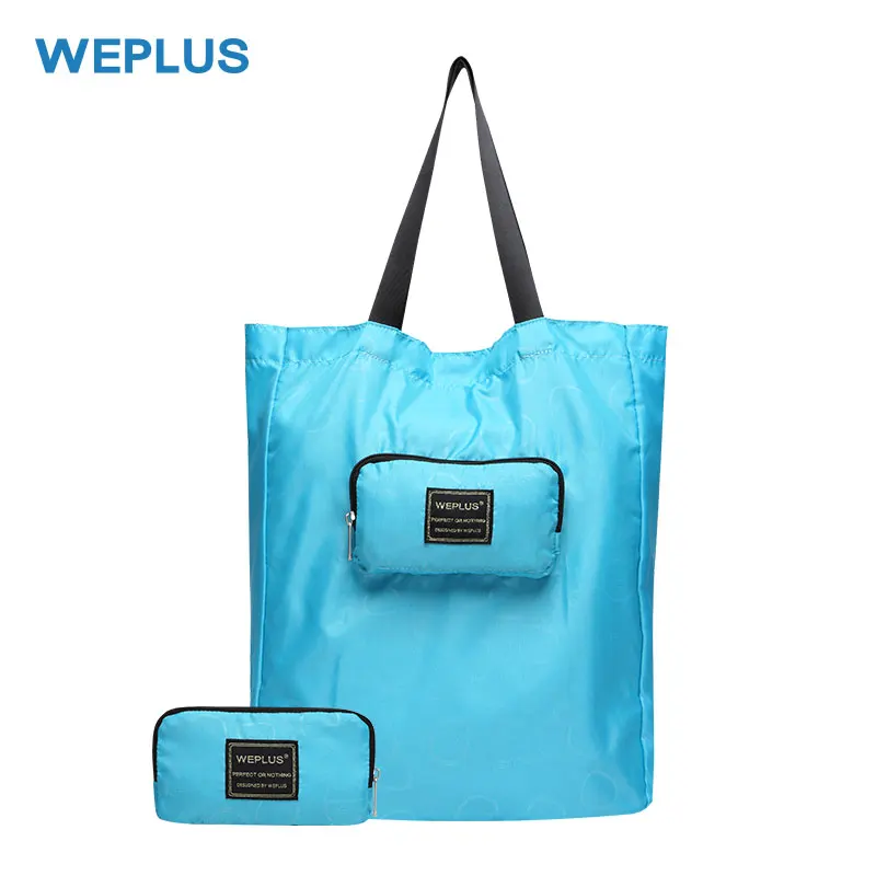 Дорожная складная сумка для покупок WEPLUS женщин и мужчин нейлоновые складные