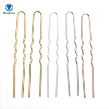 MINGXUAN, 50 шт./лот, 70 мм* 1,2 мм, палочки для волос, u-образные шпильки и иглы, установка для женщин, ювелирные изделия, изготовление украшений