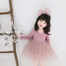 Модное детское платье для девочек; танцевальное праздничное платье; костюм принцессы на свадьбу; бальное платье для девочек 1-7 лет